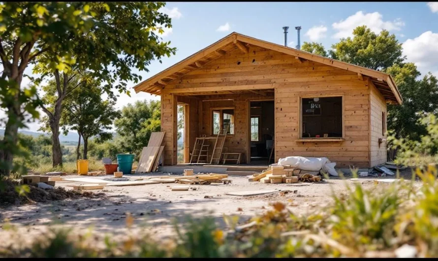 Une famille construit sur un terrain qui ne leur appartient pas