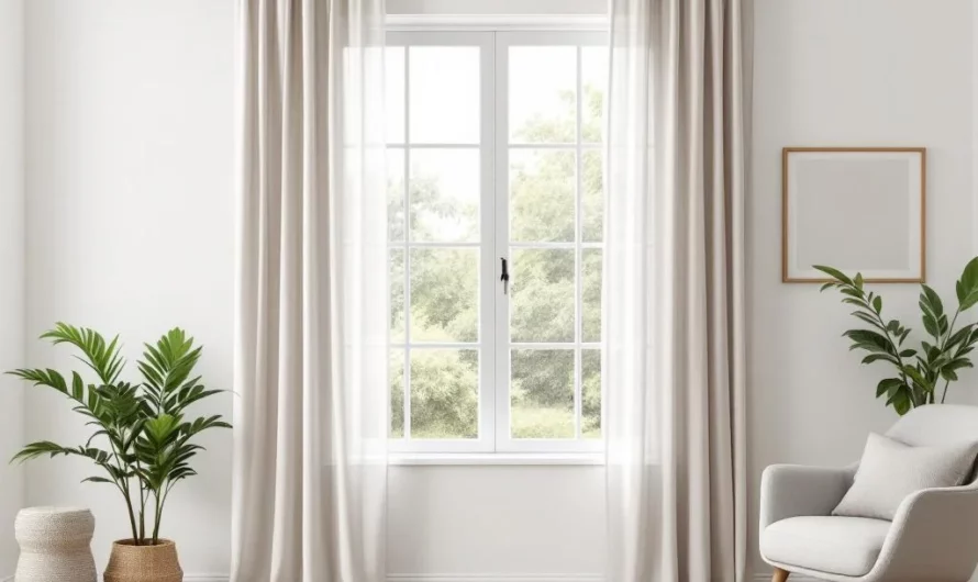 Comment bien choisir la longueur de vos rideaux pour un intérieur parfait