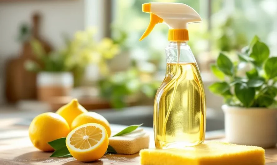 Nettoyant au citron maison : écologique, économique et ultra efficace