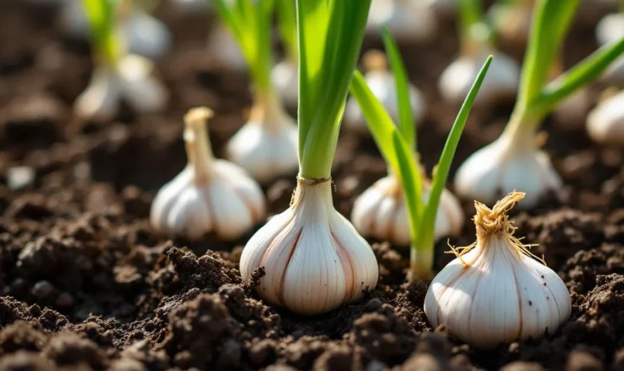 Plantez l’ail blanc d’automne pour un jardin plus productif