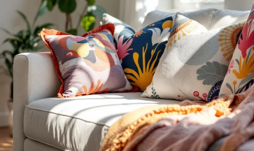 Transformez vos coussins en œuvres d’art pour un intérieur unique