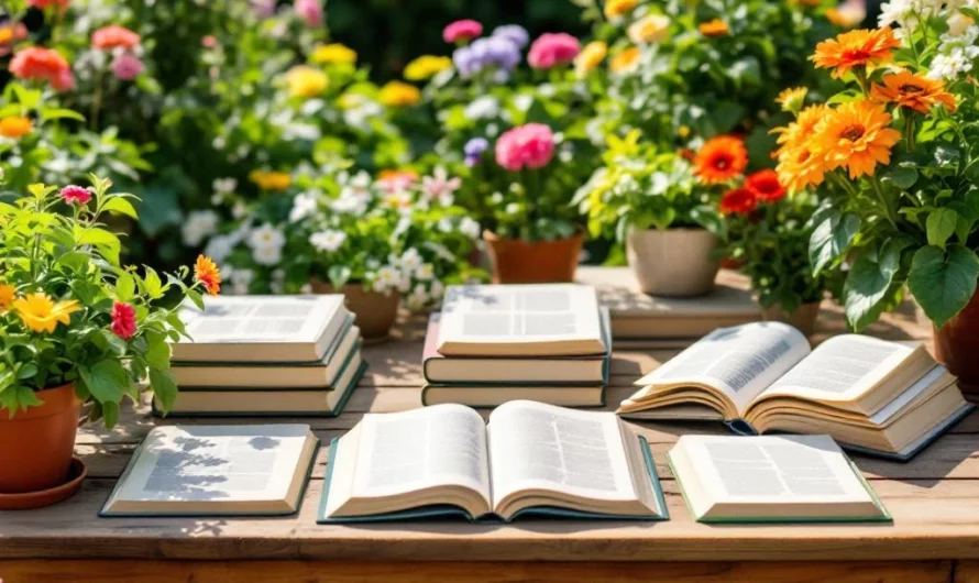 Transformez votre jardin en oasis saisonnière avec ces 5 livres incontournables