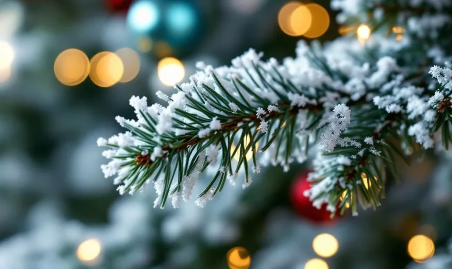 Attention à la neige artificielle : votre décoration de Noël pourrait tuer vos plantes