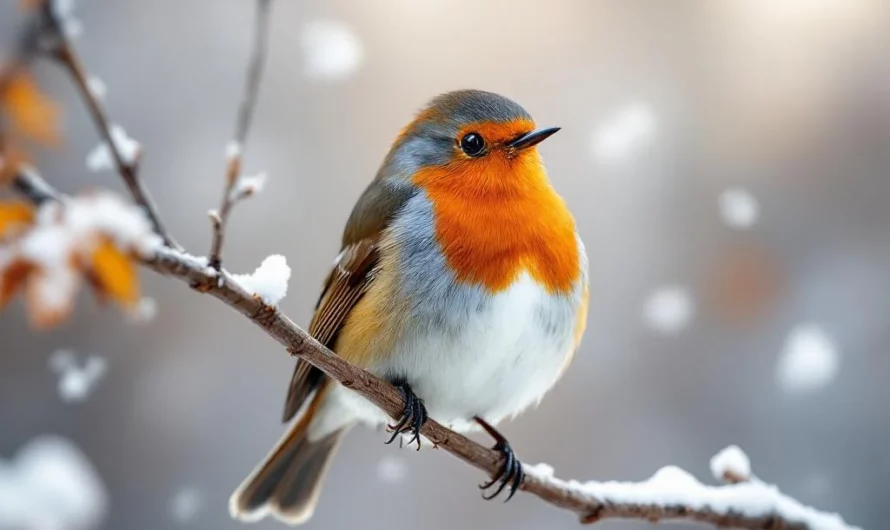 Attirez un rouge-gorge cet hiver en 4 gestes simples