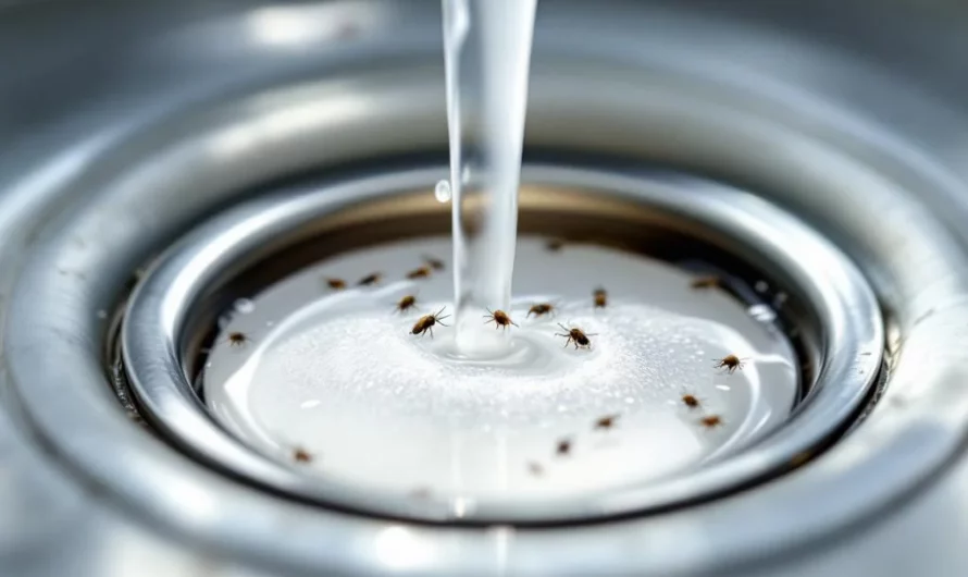 Bye-bye aux moucherons dans les canalisations avec ce piège au vinaigre blanc