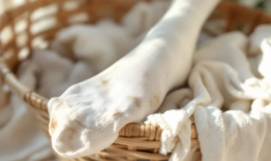 Chaussettes sales : un danger invisible pour votre santé