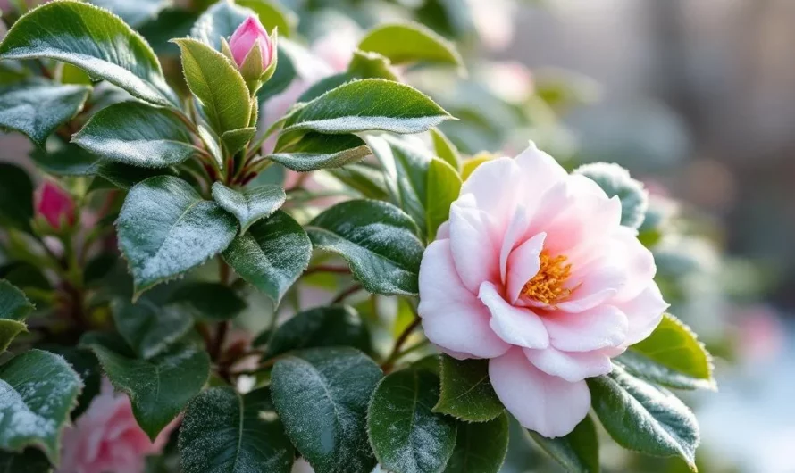 Protégez votre camélia cet hiver : astuces simples pour éviter le gel