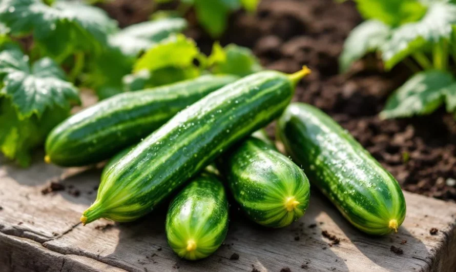 Récoltez des concombres en décembre Grace a  un secret de jardiniers