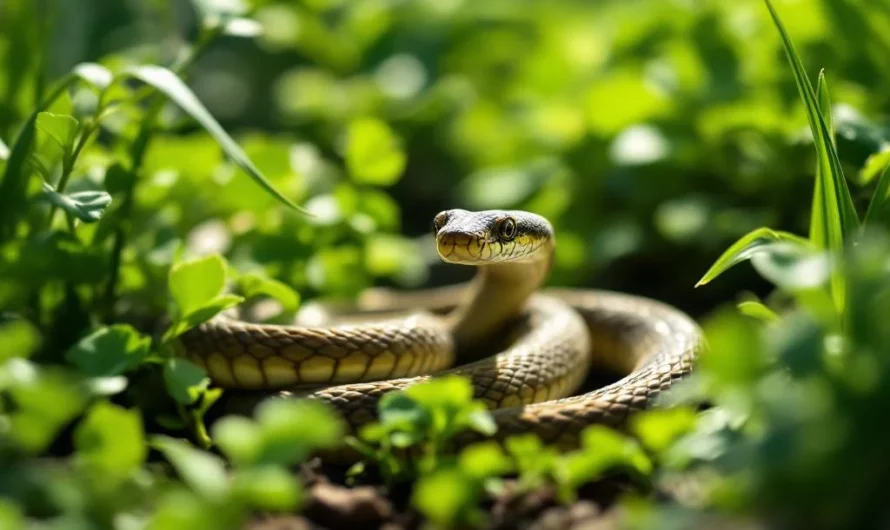 Serpents dans votre jardin cet été : comment les repérer avant qu&rsquo;il ne soit trop tard