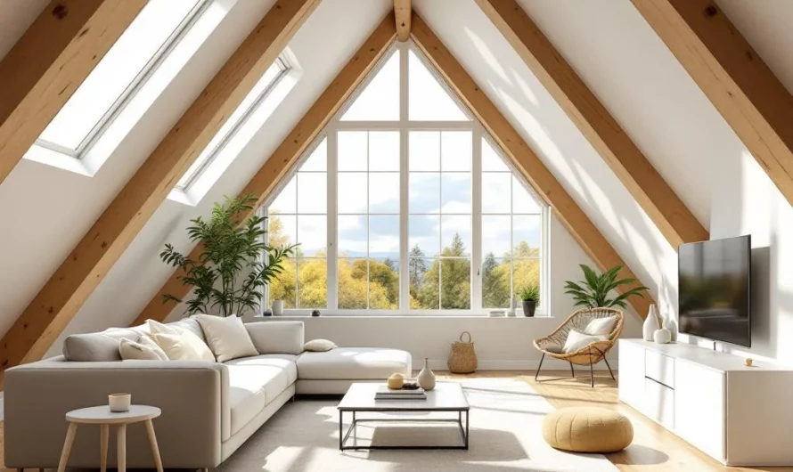 Transformation lumineuse : comment récupérer ses combles pour un espace de rêve