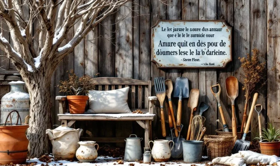Janvier au jardin : découvrez les dictons qui prédisent vos travaux à venir