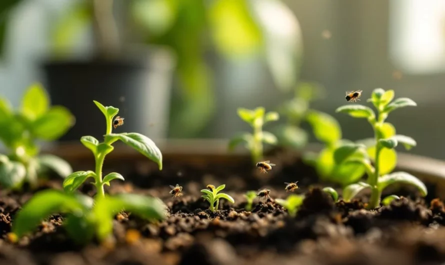 Les Moucherons envahissent vos plantes d’intérieur, comment les éliminer ?