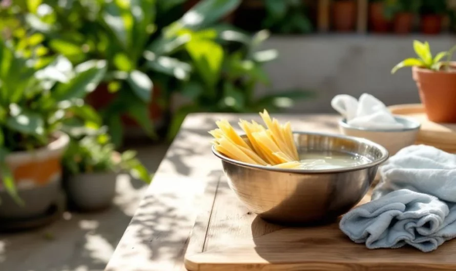 Nettoyez votre terrasse avec l&rsquo;eau de cuisson des pâtes, facile et écologique