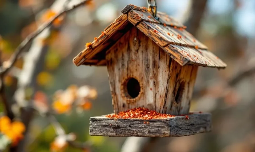 Pourquoi les jardiniers saupoudrent du chili pour protéger leurs oiseaux en hiver