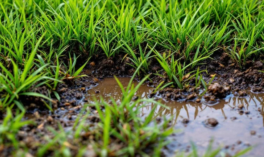 Pourquoi votre pelouse devient une boue après chaque pluie d&rsquo;hiver