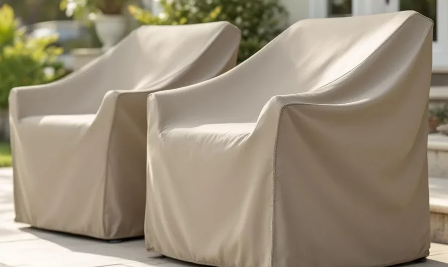 Protégez vos chaises de jardin avant l&rsquo;hiver avec des housses imperméables