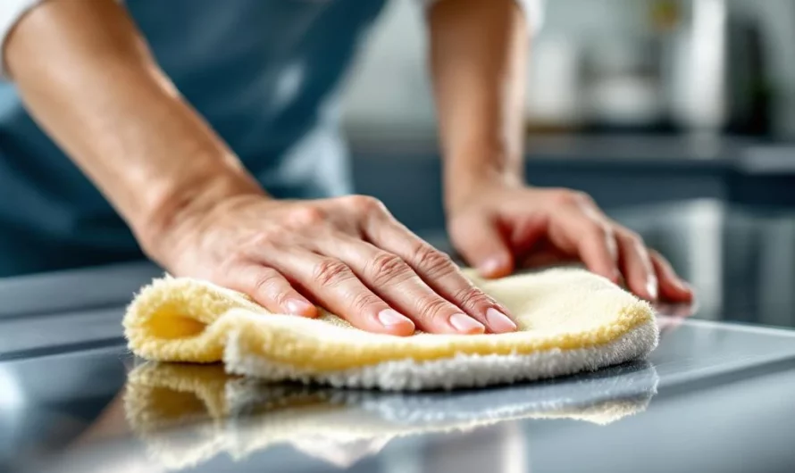 Protégez votre plaque en verre en 3 gestes simples et évitez les rayures