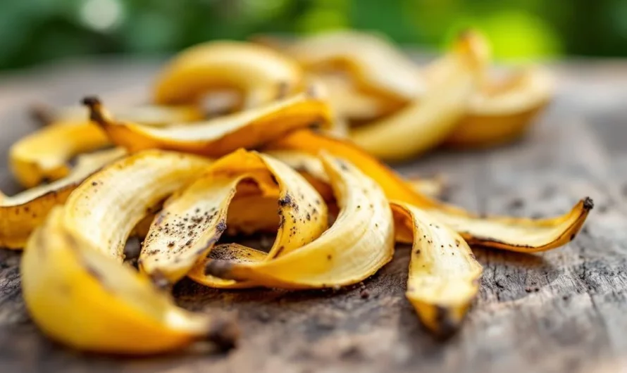 Réutilisez vos peaux de banane pour un jardin plus vert et économique