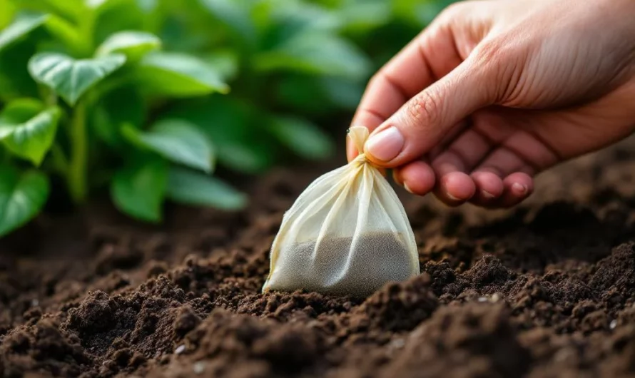 Transformez vos sachets de thé en engrais naturel pour votre jardin