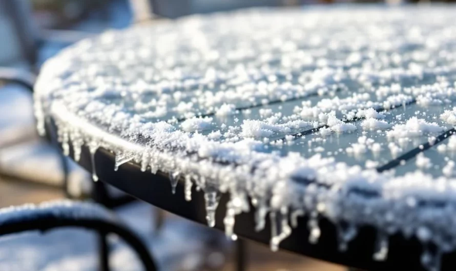 Verglas sur votre terrasse : ce geste courant peut vous coûter cher