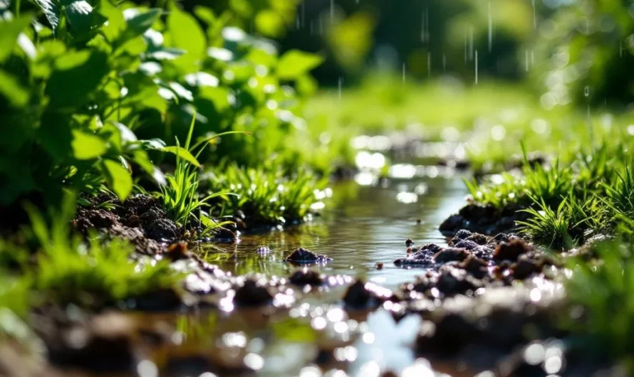 Votre jardin est inondé après la pluie découvrez pourquoi et comment y remédier