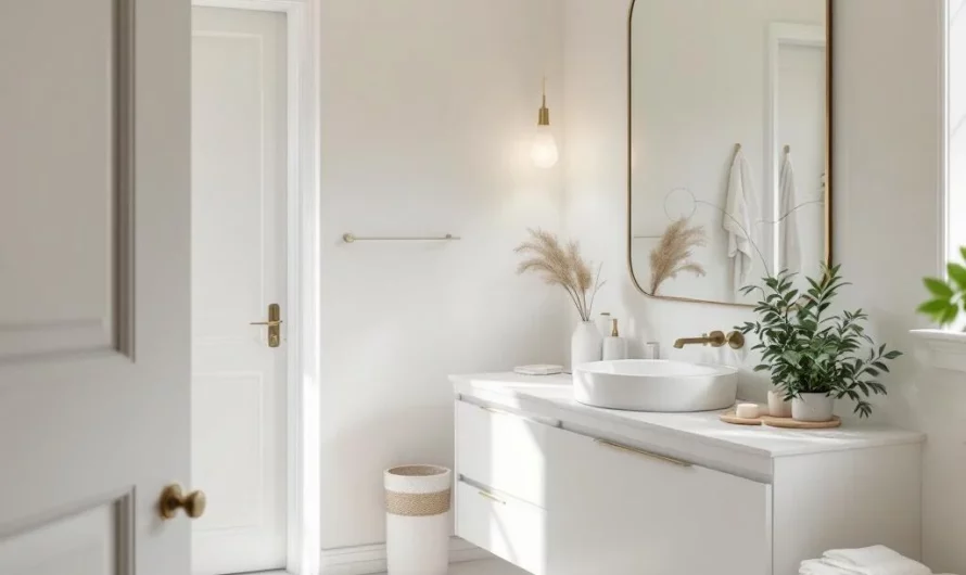 Astuce déco : la couleur miracle pour agrandir votre petite salle de bain