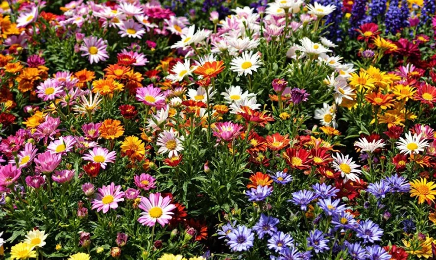 Comment avoir des massifs fleuris toute l’année en suivant la règle 30/30/40