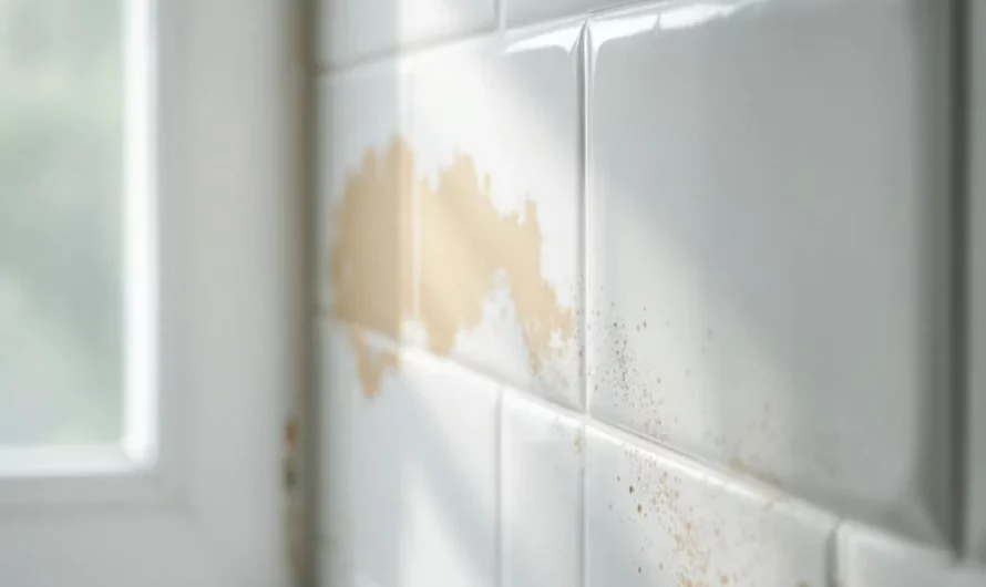 Moisissure dans la salle de bains : comment la faire disparaître durablement