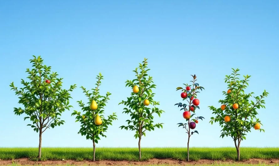 5 arbres fruitiers à croissance ultra rapide pour un verger en un temps record