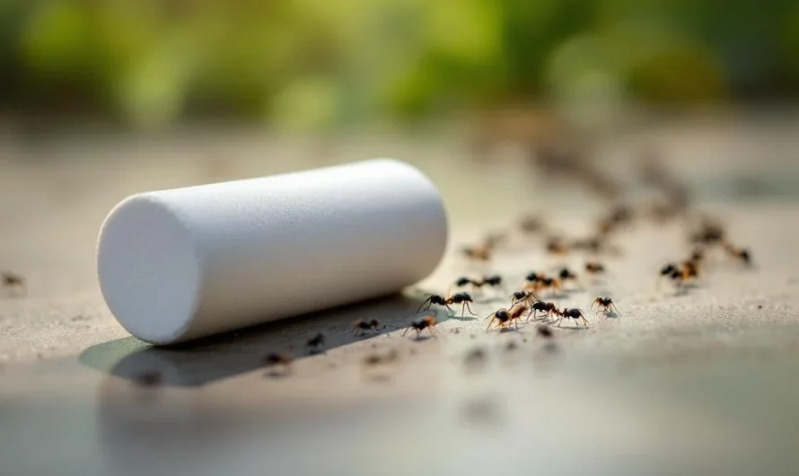 Bloquez les fourmis facilement avec cette astuce simple à la craie