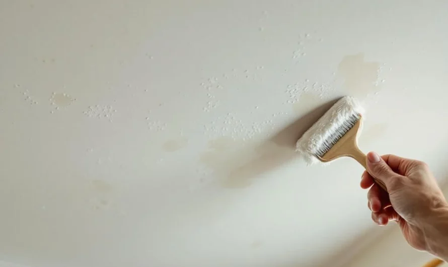 Comment éliminer la moisissure au plafond avec un remède de pharmacie surprenant