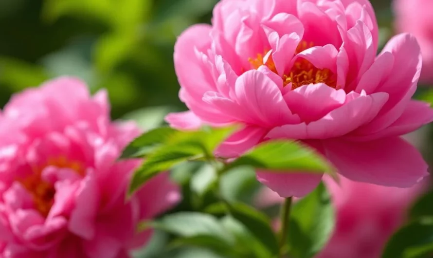 Découvrez la pivoine japonaise qui fleurit en mai et ses secrets pour un jardin époustouflant