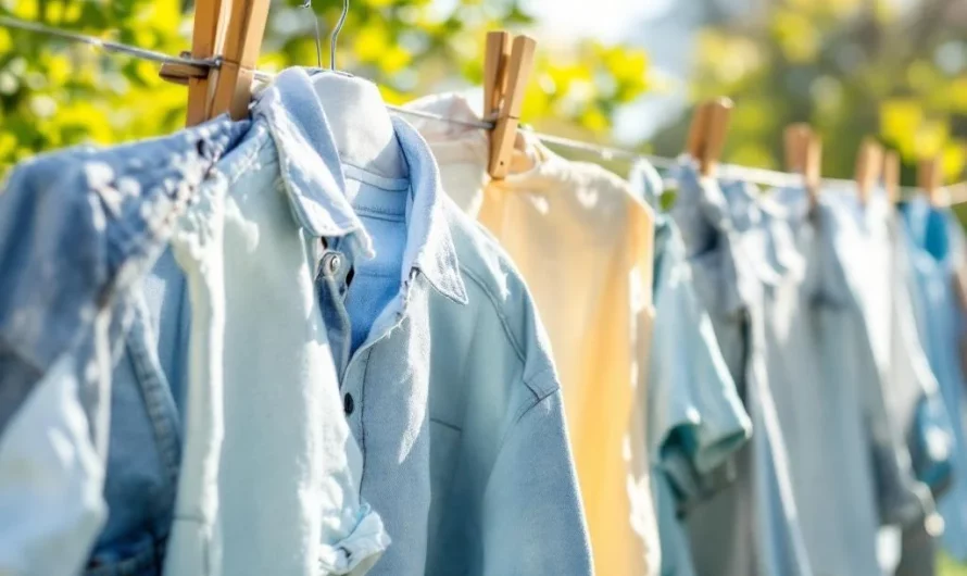 Sécher son linge dehors peut etre dangereux pour votre santé à l&rsquo;arrivée du printemps