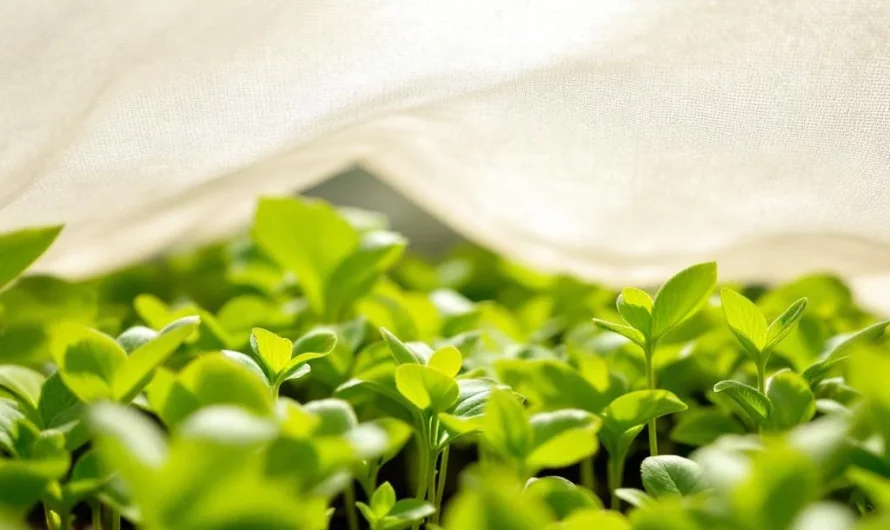 Une astuce surprenante pour sauver vos jeunes plants du soleil brûlant