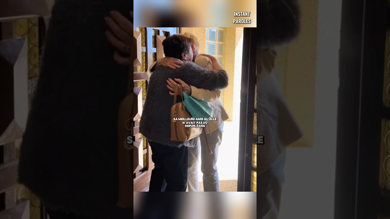 Cette grand-mère se fait surprendre par une visite inattendue dans sa maison