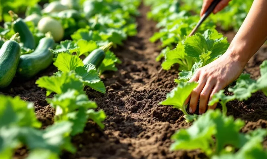 Combien de plants de courges planter pour une récolte parfaite