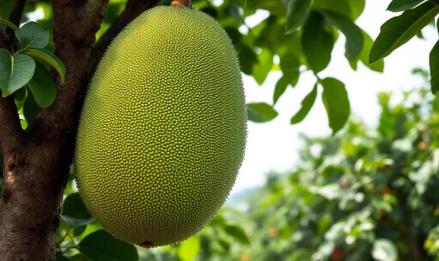 Le jacquier géant : l’arbre qui produit des fruits de 40 kg incroyables