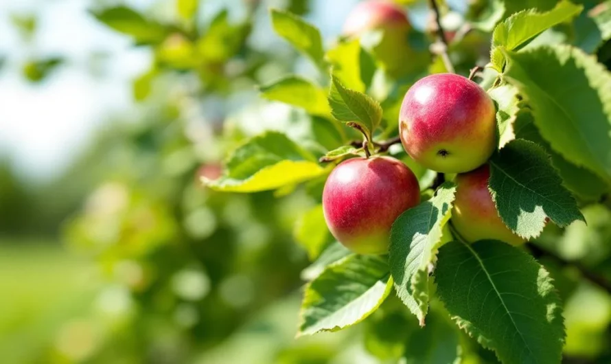 Pourquoi votre pommier ne donne pas de fruits malgré ses feuilles luxuriantes