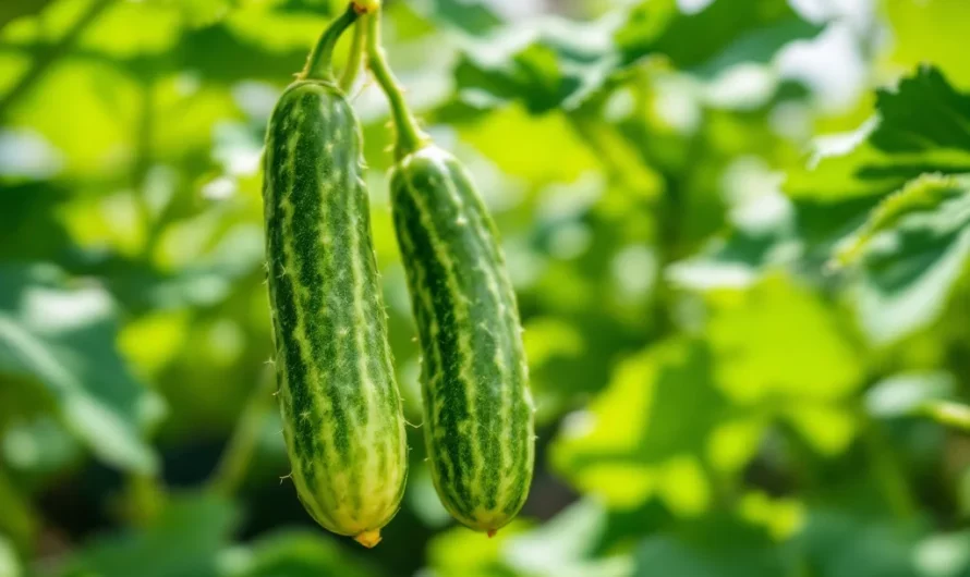 Cultivez des concombres succulents sur votre balcon en toute simplicité