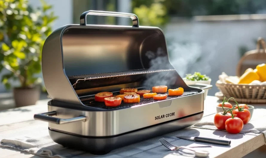Découvrez le barbecue solaire qui révolutionne vos soirées estivales sans fumée