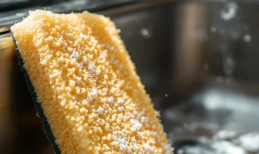 Éponge de cuisine : l&rsquo;erreur fatale qui cause des odeurs insupportables
