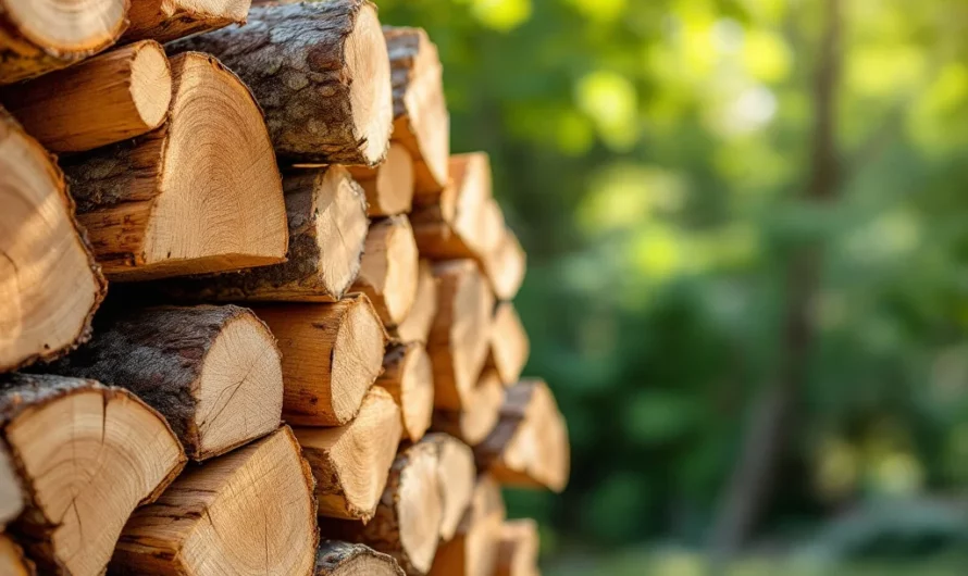 Danger d&rsquo;été : ces tas de bûches peuvent faire brûler votre maison