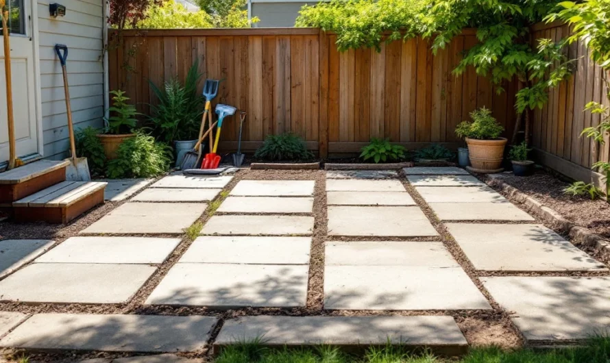 Un propriétaire bétonne son jardin pour éviter le désherbage il risque la démolition