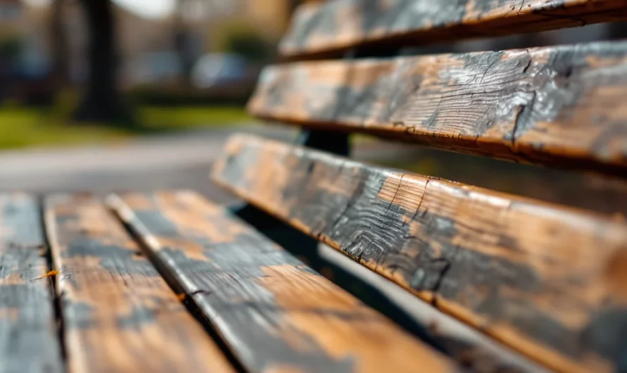 Attention à cette erreur qui détruit vos bancs en bois cet hiver