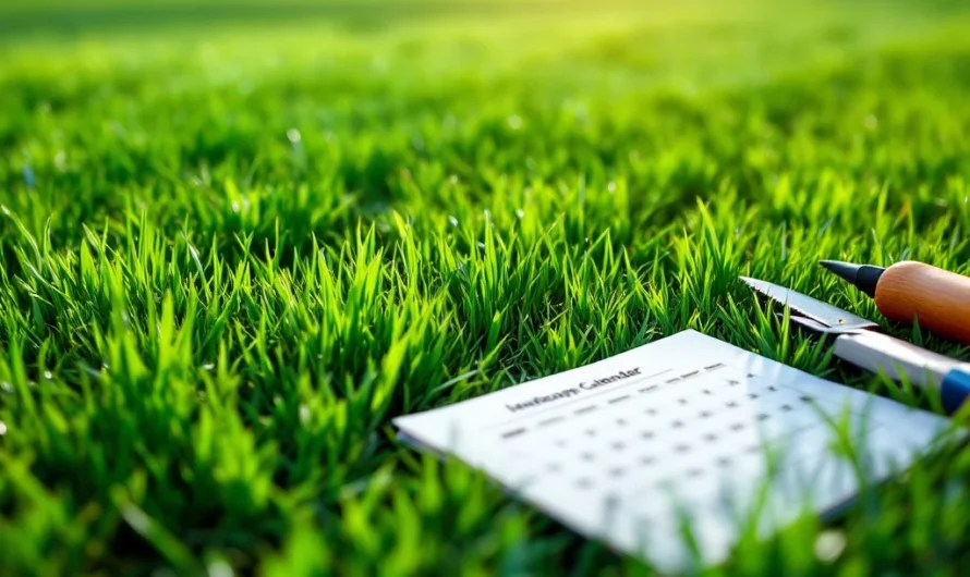 Le calendrier secret des paysagistes pour un gazon parfait