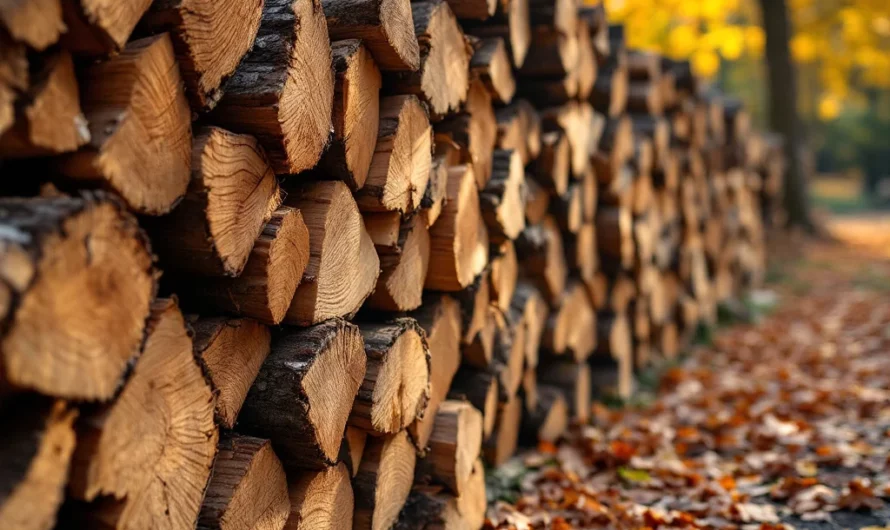 Ne rentrez pas votre bois à l&rsquo;automne : découvrez le secret pour un chauffage plus efficace