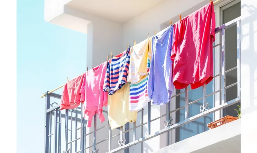 Secher son linge au balcon : les règles incontournables à connaître