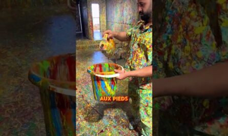 CE GARS PEINT SA MAISON EN ENTIER ! 😱🎨