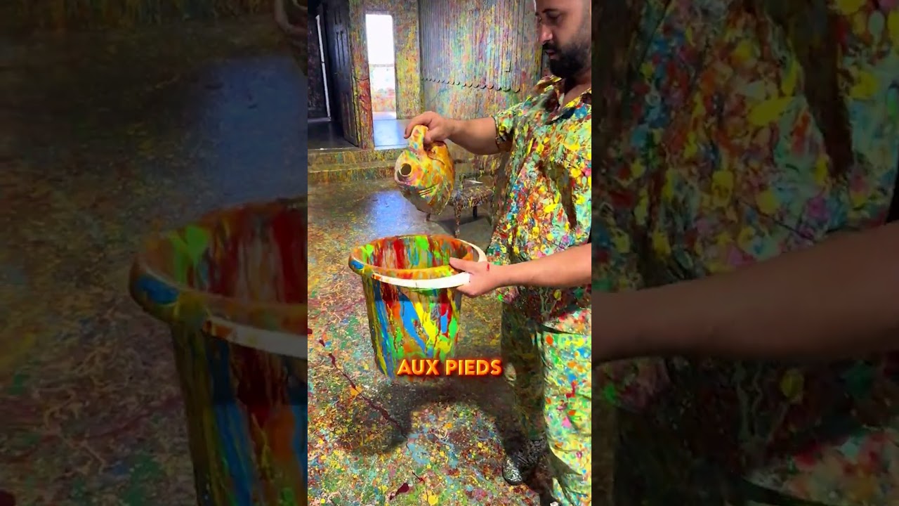 CE GARS PEINT SA MAISON EN ENTIER ! 😱🎨