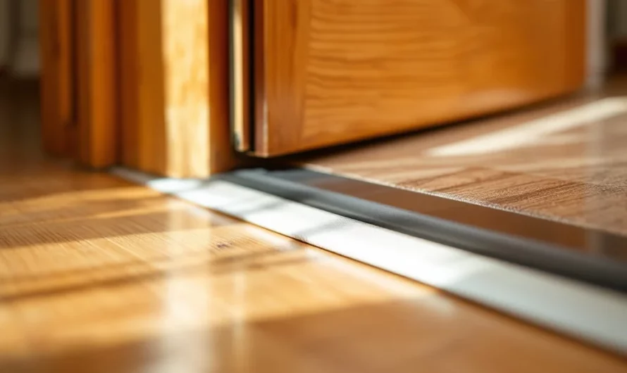 Ce détail invisible qui empêche le froid de passer sous la porte